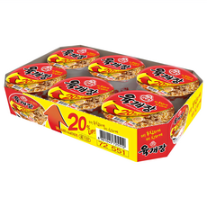 [箱裝]OTTOGI 不倒翁 蔥燒牛肉風味碗麵 104g, 6入