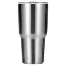 密封蓋保冰杯, 銀色, 1個