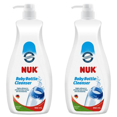 NUK 奶瓶清潔液 適用於清潔嬰兒奶瓶及配件, 950ml, 2瓶