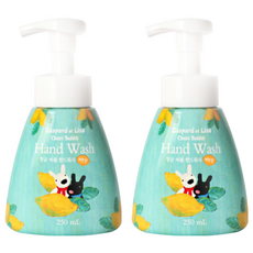 MUGUNGHWA 無窮花 X Gaspard et Lisa 卡斯柏和麗莎 泡泡洗手慕斯 250mL, 檸檬香, 2瓶