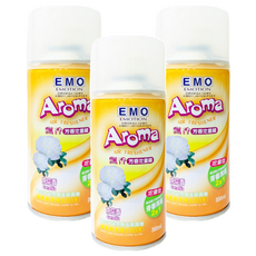 EMO 芳香定量罐 茉莉花香/薰衣草/晨曦清香/檸檬, 茶花, 300ml, 3瓶