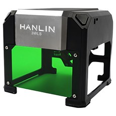 HANLIN 升級3W迷你簡易雷射雕刻機 3WLS, 1台