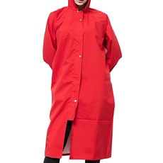 超輕量風衣式時尚風雨衣 450g, 顏色隨機, F