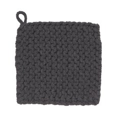 danica HEIRLOOM 方形鉤針編織隔熱墊, 岩灰色, 1個