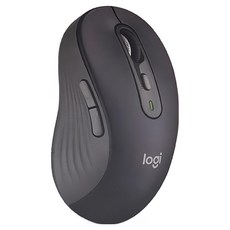 logitech 羅技 M750 L 多工靜音無線滑鼠 大手版, MR0091, 石墨灰