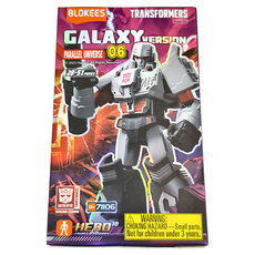 BLOKEES 布魯可 變形金剛 可動積木公仔群星版第六彈, 變形金剛, 1盒, 變形金剛 紫色