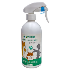 次綠康 寵物環境去味液，環境清潔 徹底除臭 解尿味，天然無毒 環保 不刺激，500ml, 3瓶