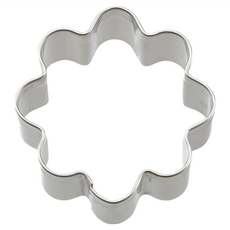 KAI 貝印 House 餅乾模 18-8不鏽鋼材質 尺寸約40x40x18mm, 花朵, 1個