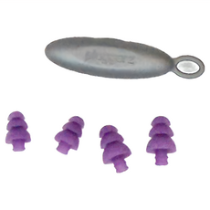 Pluggerz 睡眠耳塞 聲音濾波器 一大1小, 1盒, 2副