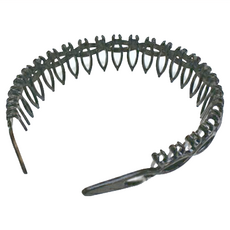 Lucky Wink 梳狀髮箍, 黑色, 不適用