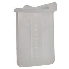 懶角落 冰箱側門收納分隔板 Set 4個, 透明