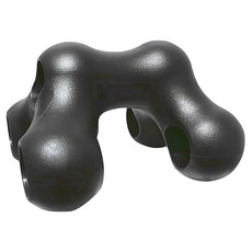 MICHAEL FITNESS 麥克健身 頸椎按摩枕, 黑色