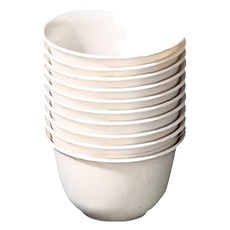 點秋香 蔗麼植白品茗杯25入 一次性使用 環保材質, 1入