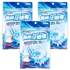 minono 米諾諾 扁線牙線棒, 7cm, 220支, 3包