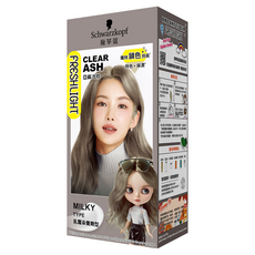 Schwarzkopf 施華寇 FRESHLIGHT 染髮霜 Clear Ash, 亞麻冷棕, 1組