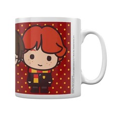 Harry Potter 哈利波特 同窗好友Q版馬克杯 315ml, 哈利波特 + 妙麗 + 榮恩, 1個