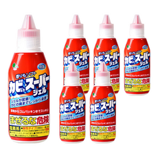 Mitsuei 浴室除菌除霉凝膠, 100g, 省時省力輕鬆去除霉菌, 浴室磁磚縫隙清潔, 強效滲透去除污垢, 6瓶