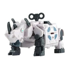 52TOYS BB-06CS猛獸匣 RHINOCEROS 白犀長隆款, 1個