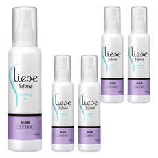 Liese 莉婕 Sifone 絲逸歡造型定型液, 含加強定型成分 服貼不亂翹, 150ml, 5瓶