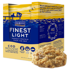 FISH4DOGS 犬用 海藻精華慕斯, 鱈魚, 600g, 1盒