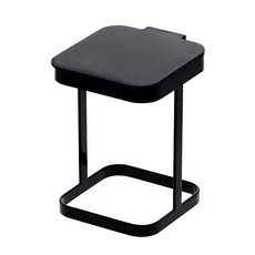 MEO 廚餘垃圾桶支架 鋼材質 有蓋子, 黑色, 1個