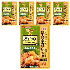 日清製粉 炸物製粉 柚子胡椒味 簡單製做易上手 油炸後裡層多汁 外層酥脆可口, 100g, 5包