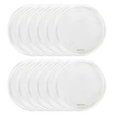 Market Plan 硬幣防滑墊, 12個, 透明