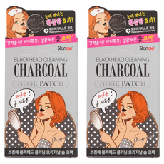 Skinae 黑炭妙鼻貼 含木炭成分 清潔毛孔 收斂緊緻毛孔, 24片, 2盒