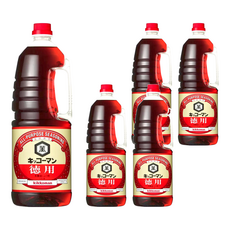 KIKKOMAN 龜甲萬 德用本釀造醬油 1.8L, 5瓶