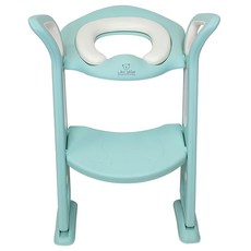 Lavi bebe 兒童輔助馬桶坐墊 舒適PU, 薄荷灰