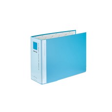 ECO Chungwoon 彩色活頁夾 2孔 A4 天藍色 9x7公分, 1入