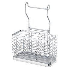 DAY&DAY 餐具桶, 長方型 掛式, #304 不鏽鋼, 1個