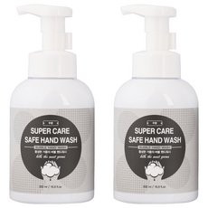 Super Care 安全泡泡洗手慕斯，有效殺菌, 500ml, 2瓶