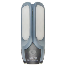 POST GENERAL 多功能太陽能充電LED燈, 底座2段式白光 + LED板3段式黃光, 1個