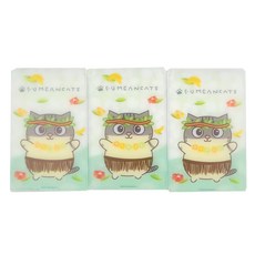 收納王妃 黃阿瑪折疊鏡 6.5 x 9.3 x 0.5, 夏日系列 柚子, 3個