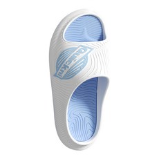 bebehome Quickni 踩屎感時尚潮酷運動涼拖鞋，白藍色，舒適防滑，男女適用, 42~43