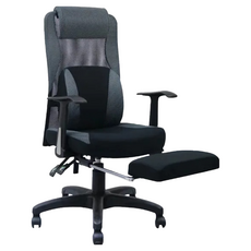 收納王妃 海莉PU枕舒適電腦椅 台灣製造, 黑色