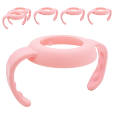 Simba 小獅王辛巴 標準防滑把手, 粉紅色, 6個