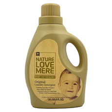 NATURE LOVE MERE 嬰兒洗衣精, 1.8L(60.8 FL OZ), Original Laundry Detergent, 1瓶