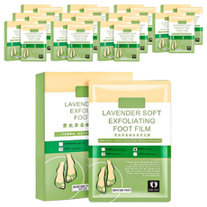 小麥購物 去角質脫皮腳膜 薰衣草去角質足膜 S344, 4入, 3組, 58g