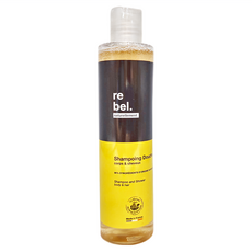 法國馬賽皂之家 REBEL狂野男神2合1洗髮沐浴露 250ml 男士專用 天然成分, 1瓶