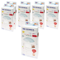 PERFECT 普惠醫工 韓版KF94魚型4D立體幼幼醫用口罩, 天使白, 10片, 6盒