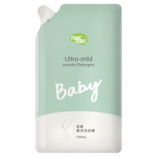 nac nac 低敏嬰兒洗衣精 補充包, 1.1L, 1包