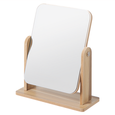 comet Home 木質桌上化妝鏡 21 x 9.3 x 25cm, 混合顏色