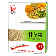 飛馬 甘草粉 600g 廚師烹煮專用 全素或純素, 1盒