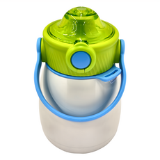 BEDDYBEAR 杯具熊 不鏽鋼保溫嘟嘟桶 850mL, 三眼仔, 1個