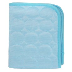 寵物夏季冰絲涼墊, 藍色, 1個