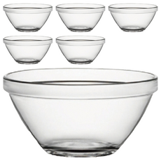 Bormioli Rocco 龐貝強化調理缽 17cm, 6個