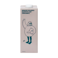 MINOR FIGURES 小人物 濃厚版燕麥奶 咖啡師, 1L, 1瓶