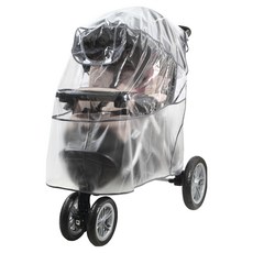 vivibaby 嬰兒手推車防風雨罩 L, 1個, 黑色